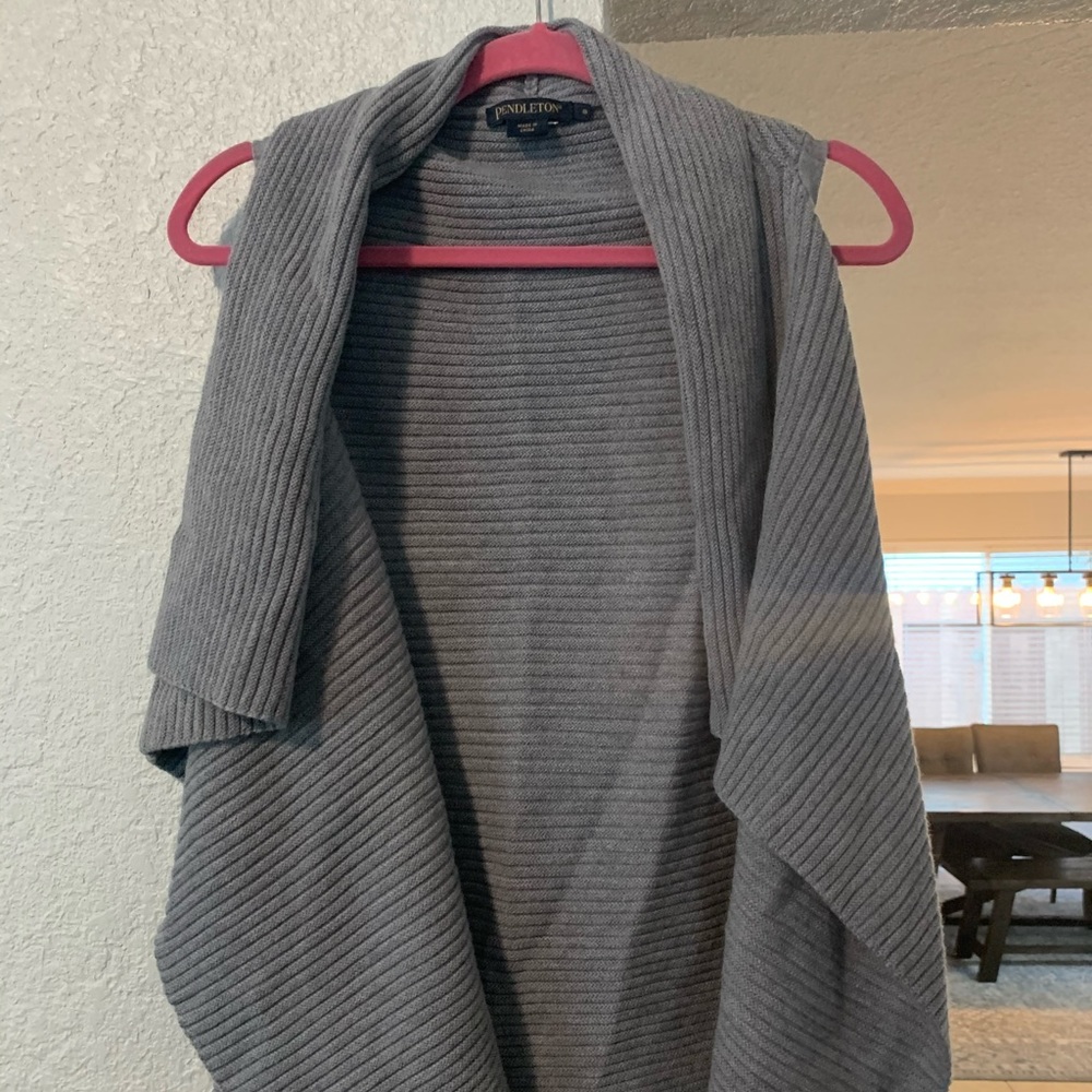 Women’s Pendleton Vest Grey Size Small